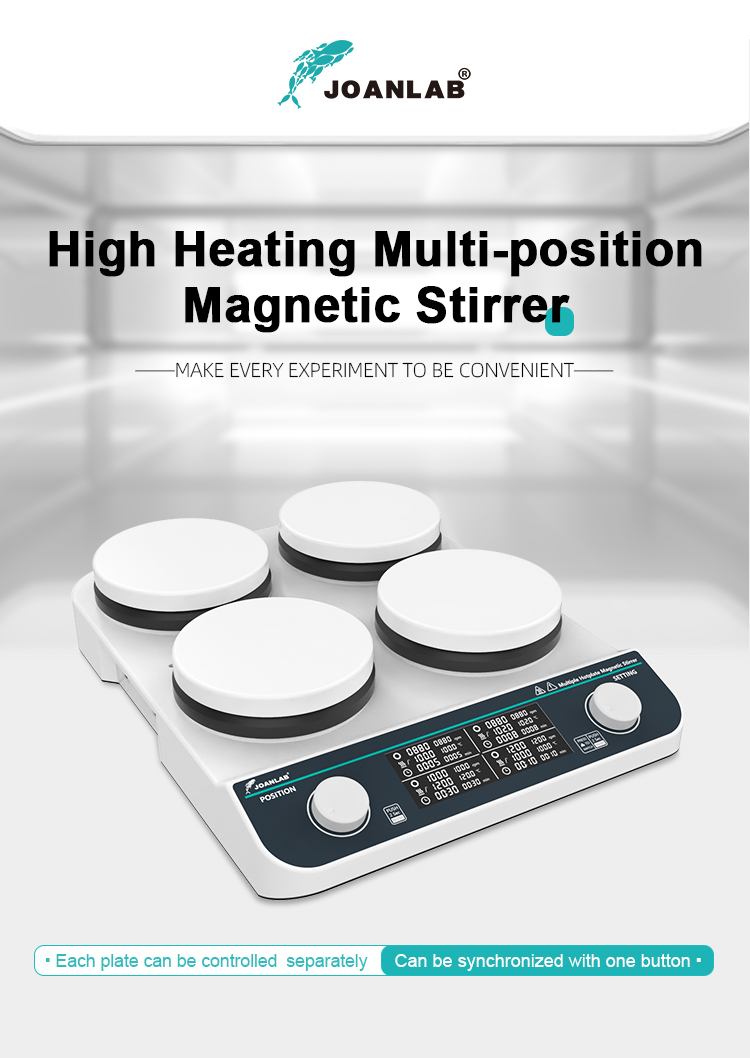 Multiple Hotplate Magnetic Stirrer-HHMS-4Max